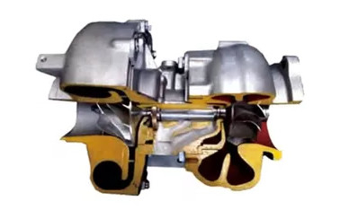 Turbocompressore per motori diesel marini della serie IHI MAN RH