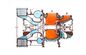 Sovralimentazione dell'UOMO di serie IHI della turbina di flusso assiale NA/TCA per Marine Diesel Engine