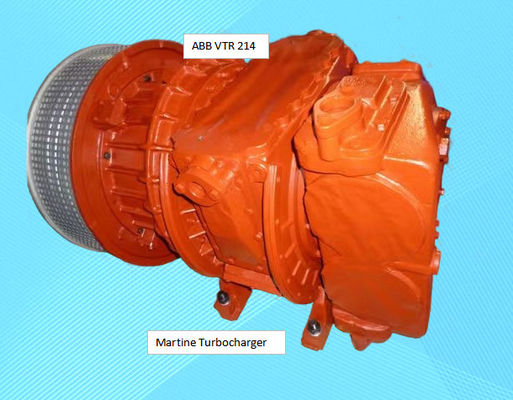 Turbocompressore ad alta efficienza ABB VTR 214 Martine da 250 kW a 10000 kW
